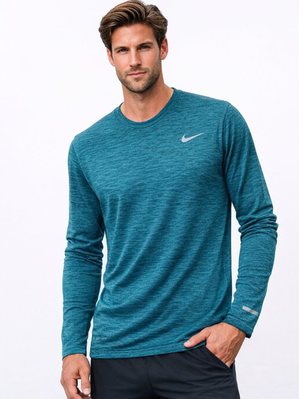 Nike Men's Turquoise Green Therma Sphere Element Shirt - Size XXL - NWT $75